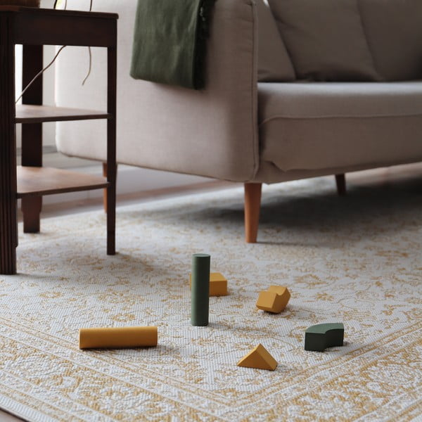Tappeto beige 190x135 cm Süri - Nattiot-image-3