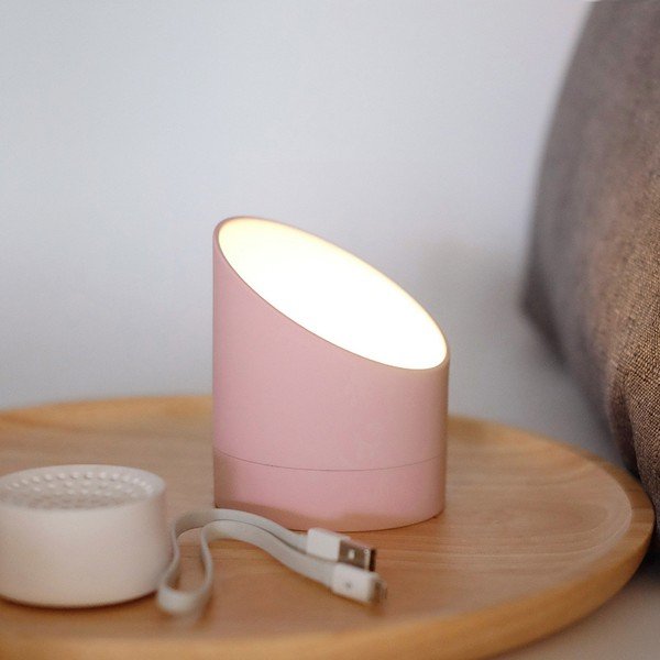 Sveglia rosa con display LED Edge The Edge - Gingko-image-4