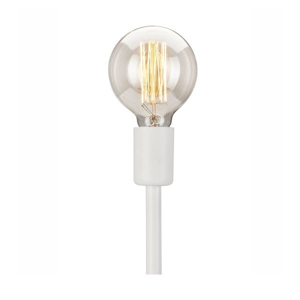 Lampada da tavolo bianca/marrone (altezza totale 39 cm) Orazio – LAMKUR-image-2