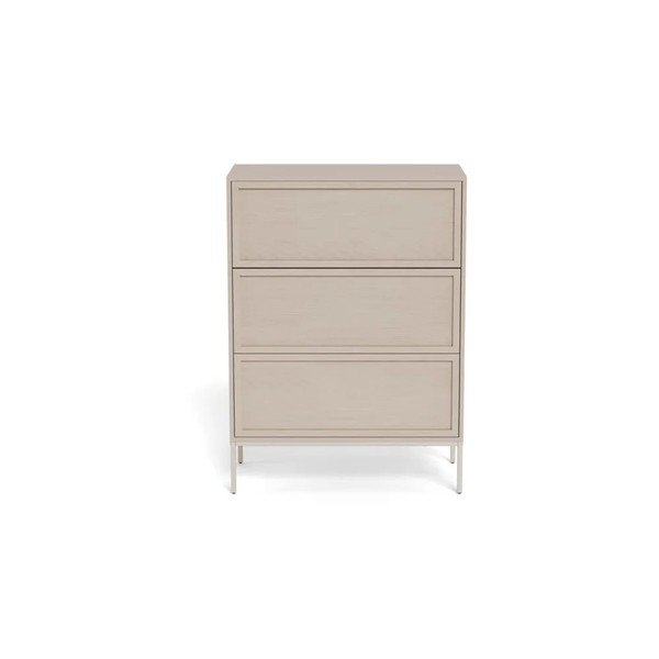 Credenza grigia in melamina 80x110x40 cm Palmdale – Actona-image-2
