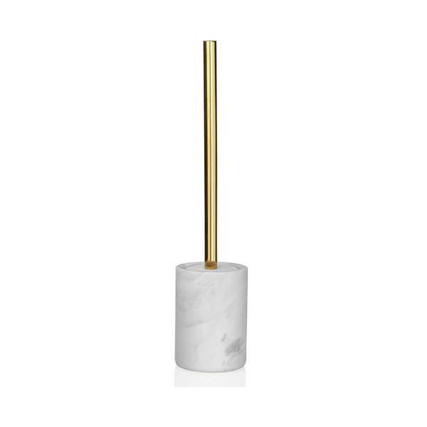 Toaletní kartáč Andrea House Marble Gold