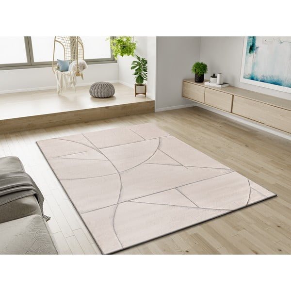 Tappeto crema 80x150 cm Lena - Universal-image-1