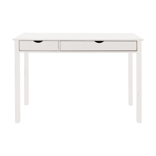 Tavolo da lavoro in legno di pino bianco, lunghezza 100 cm Gava - Støraa-image-2