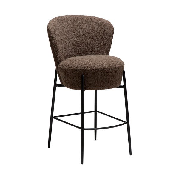 Sgabello da bar marrone (altezza della seduta 68 cm) Orbit – DAN-FORM Denmark
