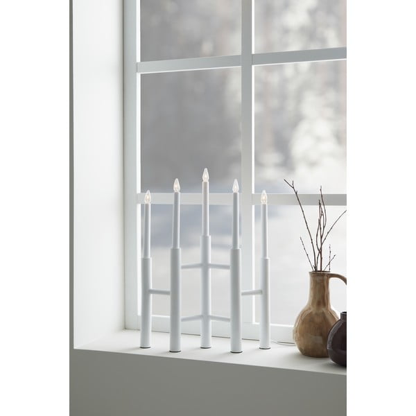 Decorazione luminosa natalizia bianca Cassiopeia - Markslöjd-image-1