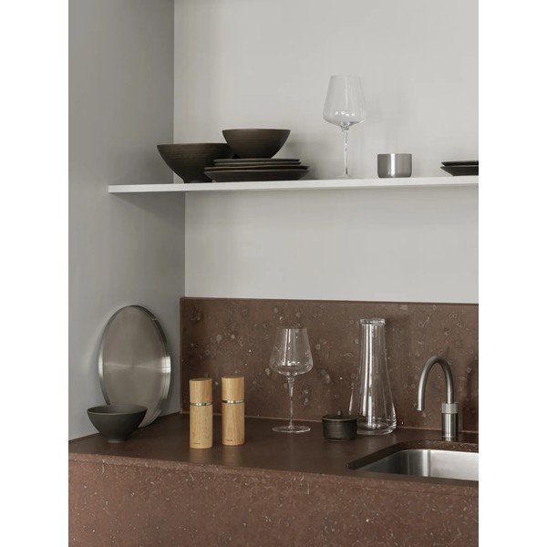 Ciotola in ceramica marrone scuro ø 17 cm Kumi - Blomus-image-1