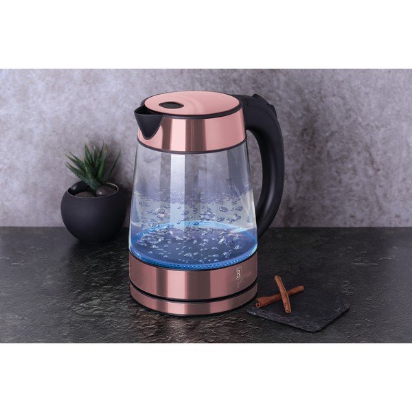 Bollitore rosa da 1,7 l I-Rose Edition - BerlingerHaus-image-1