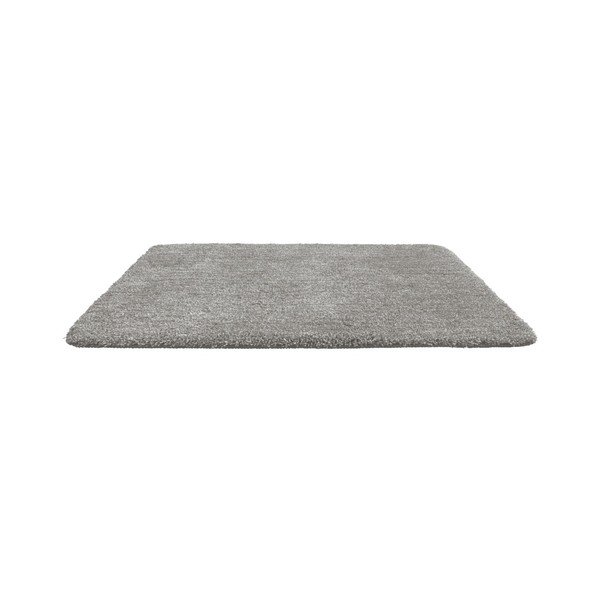 Tappeto da bagno grigio chiaro Mélange, 65 x 55 cm - Wenko-image-1