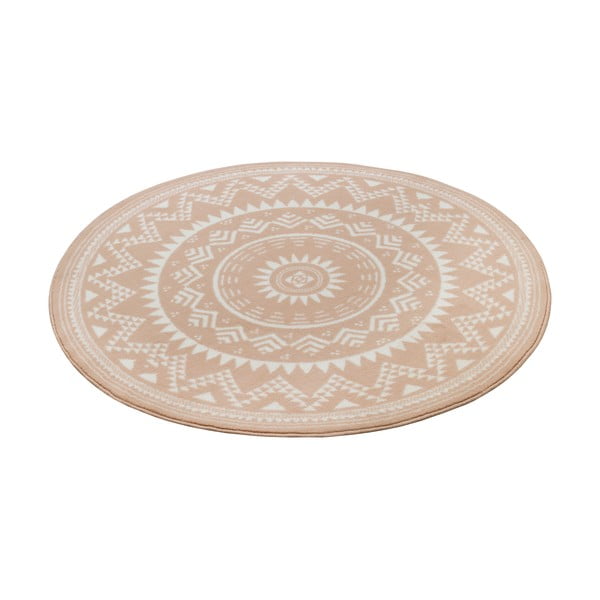 Tappeto rotondo beige ø 140 cm Valencia - Hanse Home-image-2