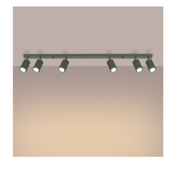 Faretto verde 6,5x117 cm Gleam – Sollux-image-3