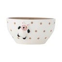 Ciotola per bambini bianca/marrone in gres ø 14 cm Dolly – Bloomingville Mini