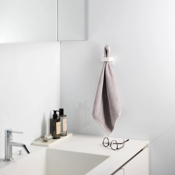 Supporto multifunzione in plastica bianca Film Hook - YAMAZAKI-image-3