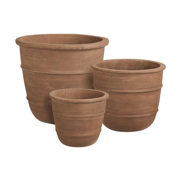 Set di vasi per fiori in terracotta 3 pz ø 48 cm Kragholm – House Nordic
