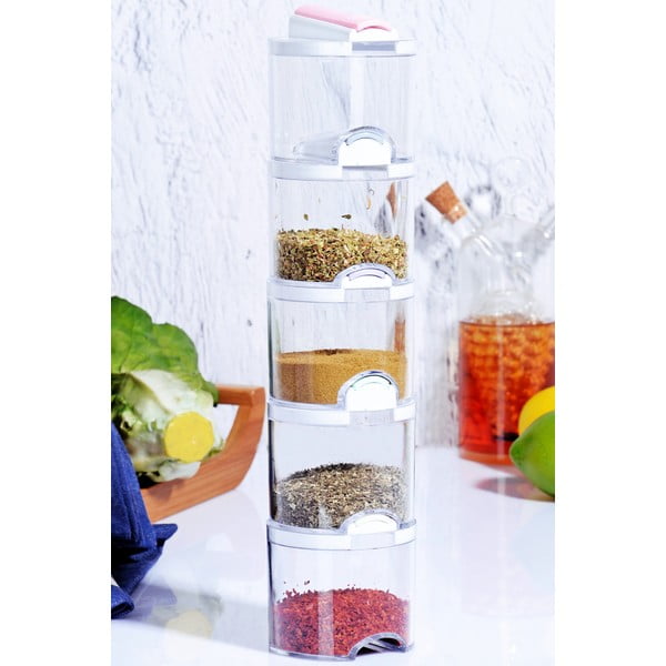 Set di 5 barattoli per spezie - Hermia-image-2