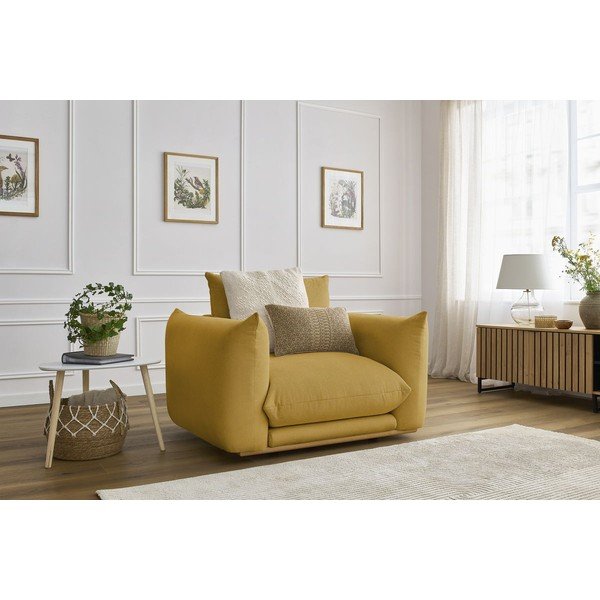 Poltrona gialla Ernest – Bobochic Paris-image-1