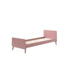 Letto per bambini in legno di pino rosa , 90 x 200 cm Billy - Vipack