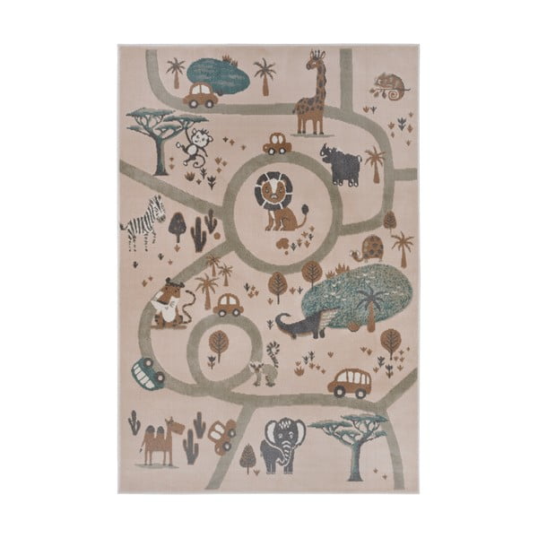 Tappeto per bambini beige 160x235 cm Animal Park - Hanse Home