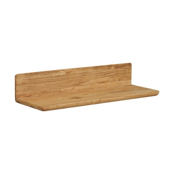 Mensola colore naturale chiaro in rovere massiccio 60 cm Salina – House Nordic