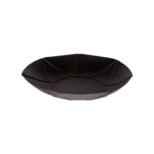 Vassoio decorativo nero Angolare, Ø 43 cm - De Eekhoorn