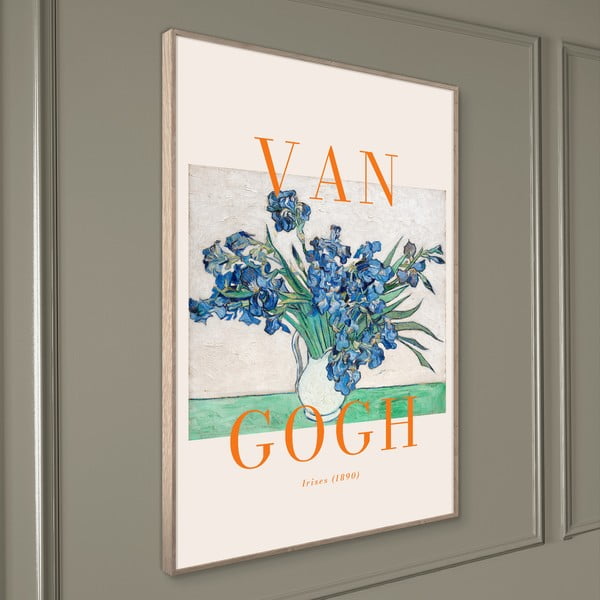 Dipinto 50x70 cm Irises – Styler-image-2