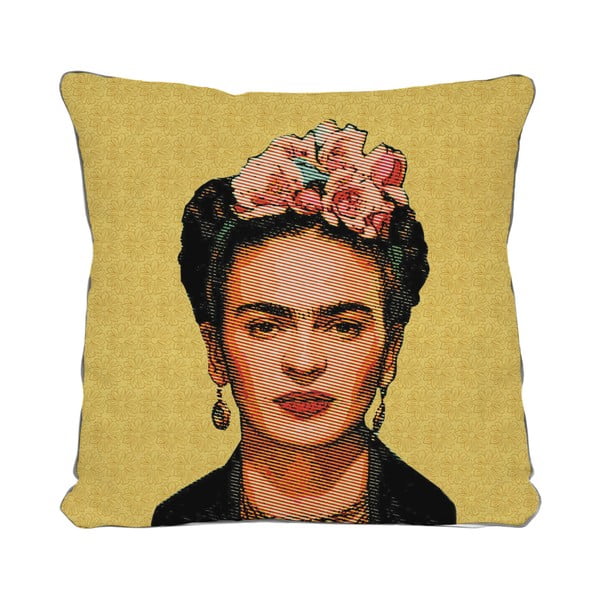 Cuscino giallo , 45 x 45 cm Frida - Madre Selva