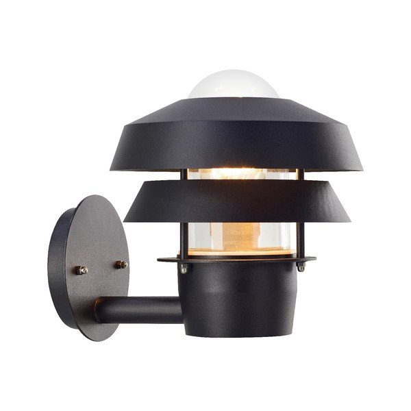 Lampada da parete nera Troy - Markslöjd