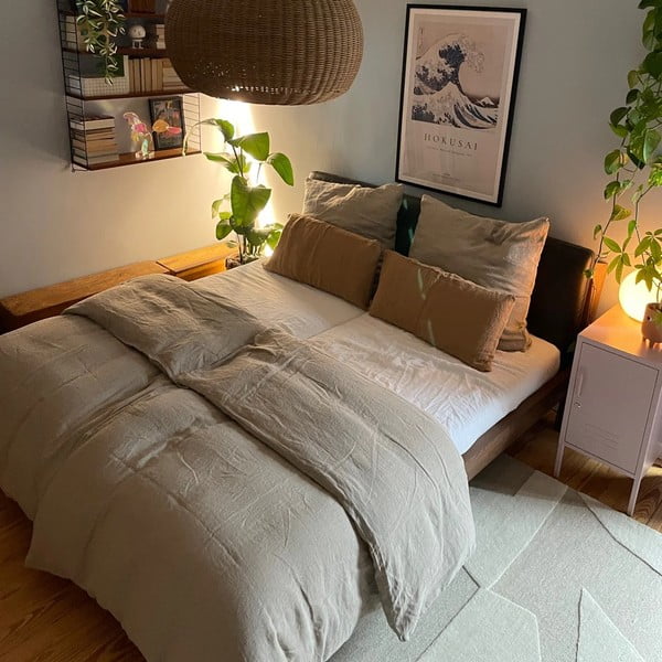 federa 80x80 cm Natural - Linen Tales-image-2