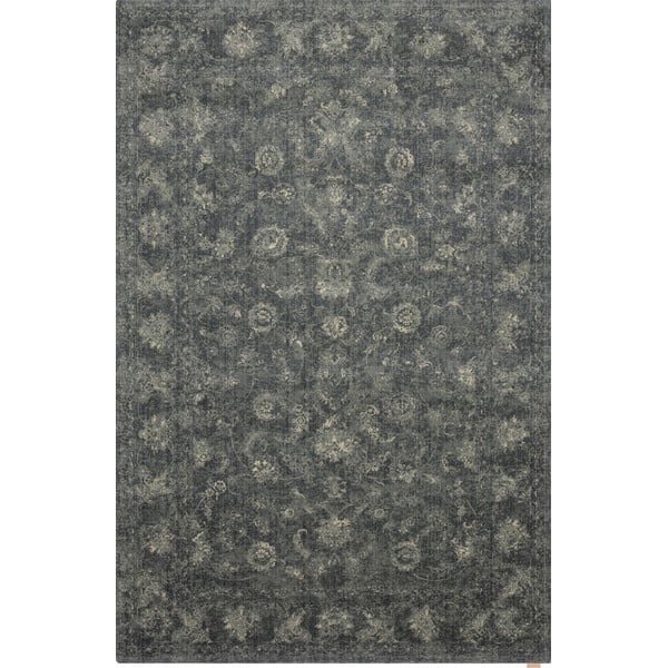 Tappeto in lana grigio 230x340 cm Calisia Vintage Flora - Agnella