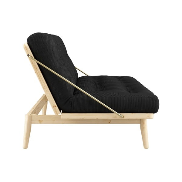 Divano variabile in velluto a coste /Carbone Folk Raw - Karup Design-image-4