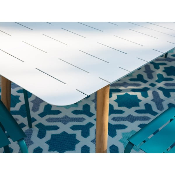 Tavolo da pranzo da giardino 80x160 cm Alicante - Ezeis-image-3