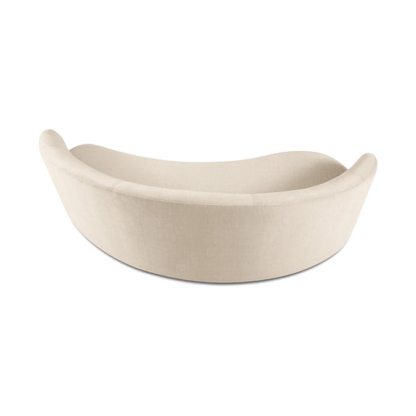 Divano asimmetrico in velluto beige, a sinistra Debbie - Mazzini Sofas-image-3