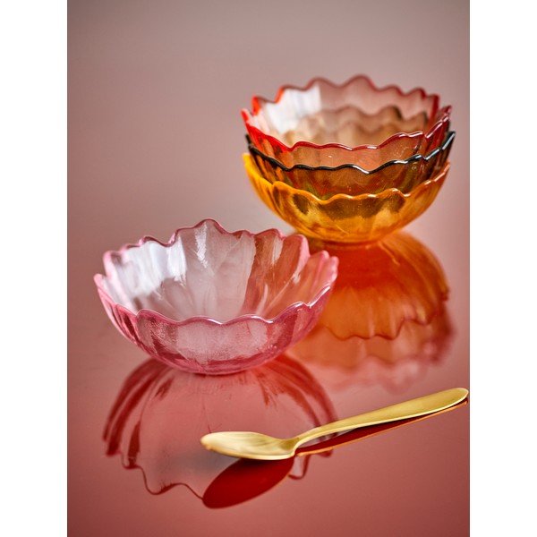 Ciotoline in set per il gelato in vetro 4 pz 120 ml Kana – Bloomingville-image-1