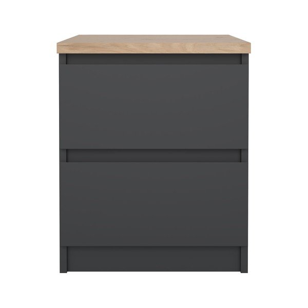 Comodino grigio scuro Naia – Tvilum-image-2
