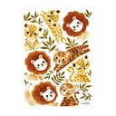 Foglio adesivo 30x42 cm Little Jungle Animals - Lilipinso