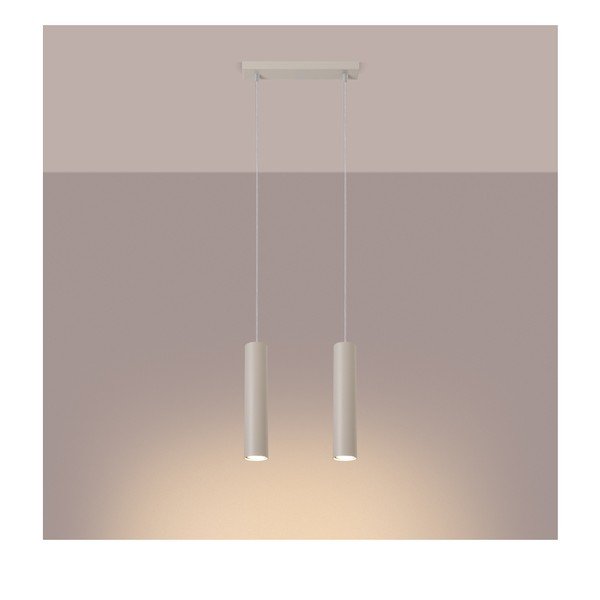 Lampadario color crema Castro – Sollux-image-2