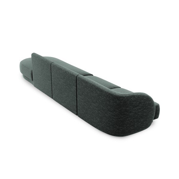 Divano verde scuro 328 cm Miley - Micadoni Home-image-4