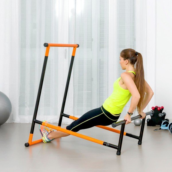 Barra per le trazioni con istruzioni per gli esercizi di fitness - InnovaGoods-image-4