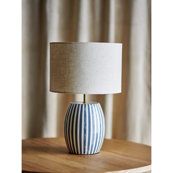 Lampada da tavolo LED bianca/grigia (altezza totale 47 cm) Tali – Bloomingville-image-3