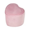 Pouf per bambini in velluto rosa chiaro Lil Sofa - Roba