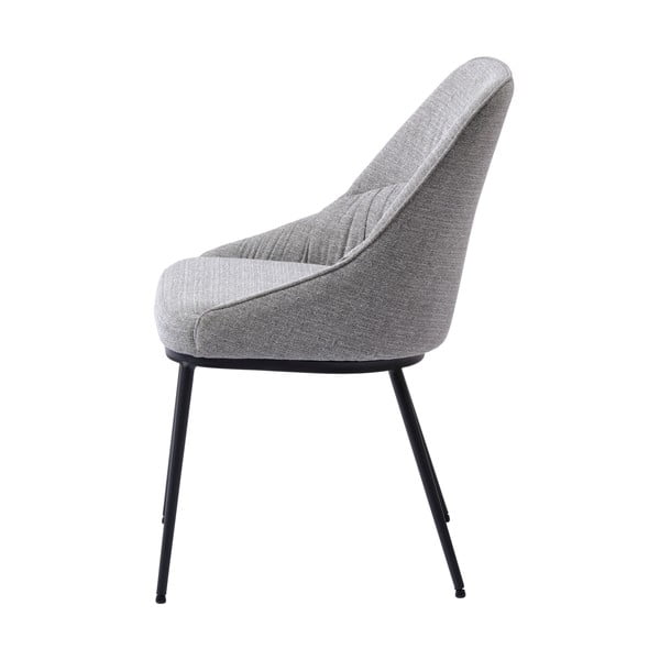 Sedie da pranzo grigie in set di 2 Meridian - Unique Furniture-image-4