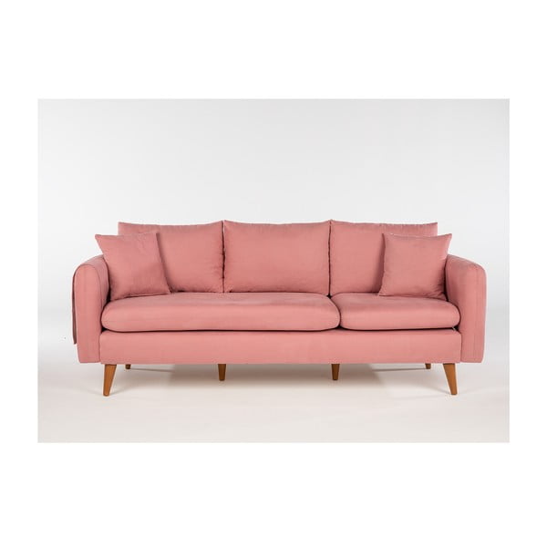 Divano rosa chiaro 215 cm Sofia - Balcab Home