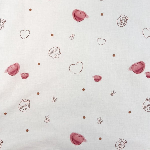 Set copripiumino e federa da bambini bianco in cotone per culla 100x135 cm WTP "Birthday party" – Jerry Fabrics-image-4