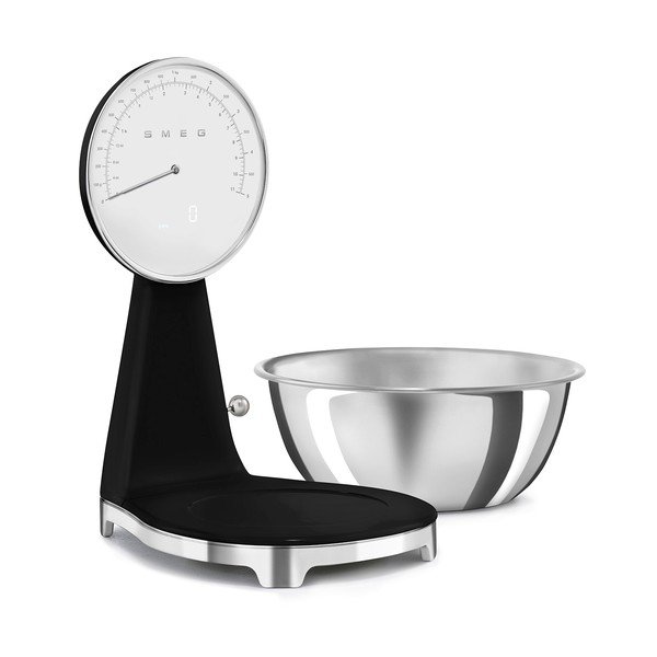 Bilancia da cucina digitale nera in plastica – SMEG-image-3