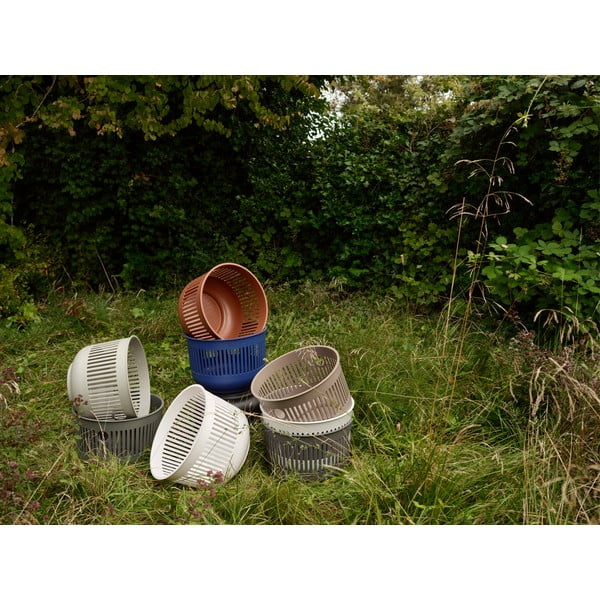 Cesta per il bucato bianca in plastica 35 l Ume – Zone-image-1