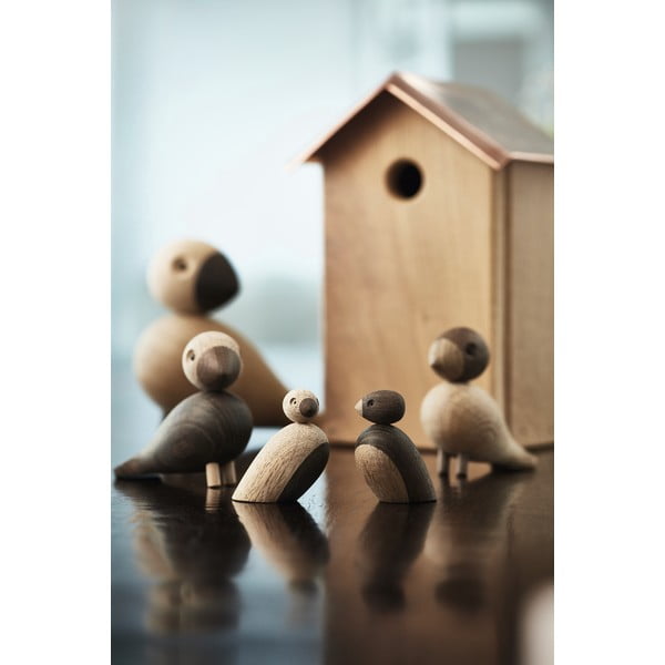 Statuette in set di 2 pezzi Pair of Sparrows - Kay Bojesen Denmark-image-2