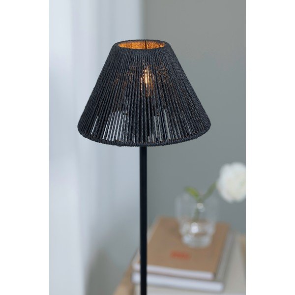 Lampada da terra nera Corda - Markslöjd-image-2