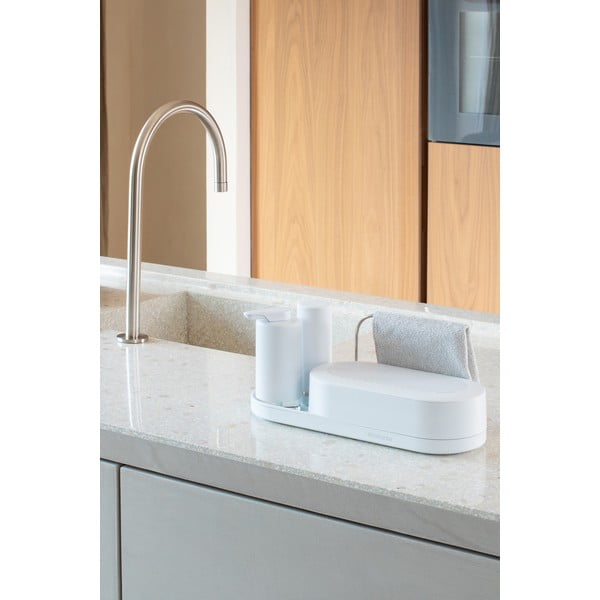 Supporto per detersivo bianco in plastica SinkStyle - Brabantia-image-1