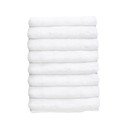 Asciugamano tipo terry bianco in cotone 50x70 cm Inu – Zone