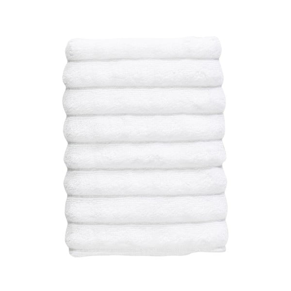Asciugamano tipo terry bianco in cotone 50x70 cm Inu – Zone