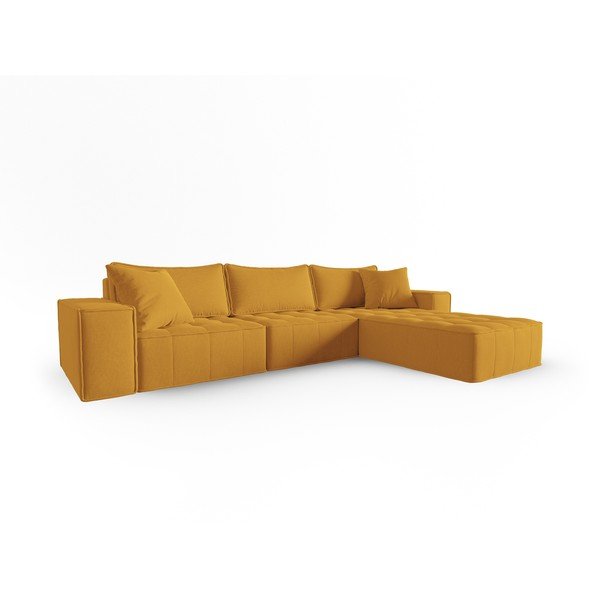 Divano angolare giallo (angolo destro) Mike - Micadoni Home-image-2